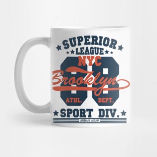 Superior league. New York Sports. Brooklyn t-shirt Mug